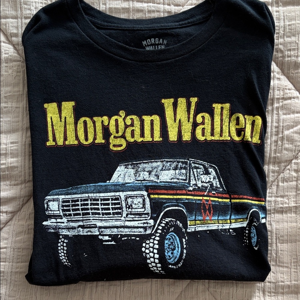Morgan Wallen Black Graphic T-Shirt